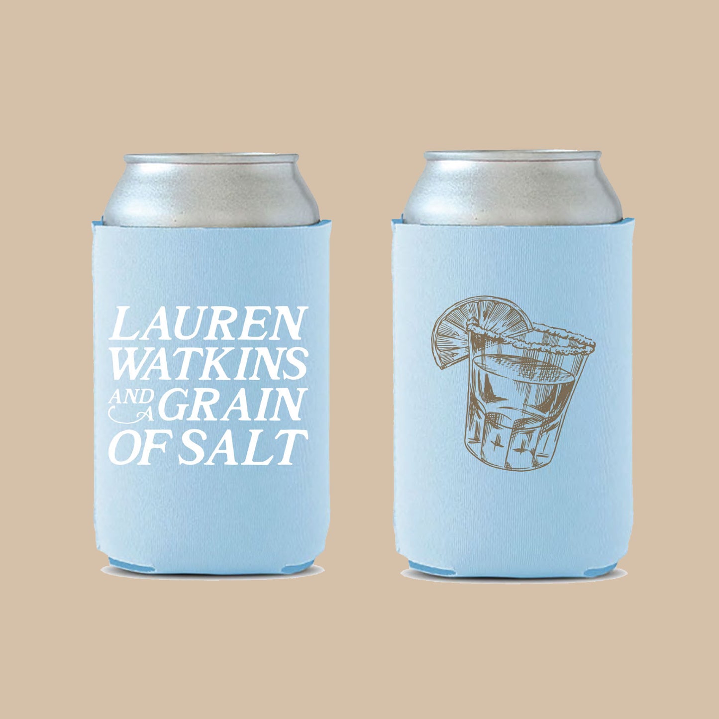 "Grain of Salt" Koozie